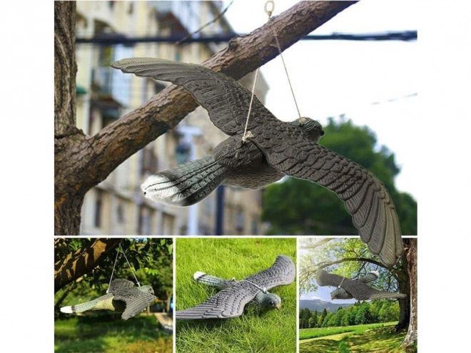 Bird and Rodent Repellent Hawk Figurine