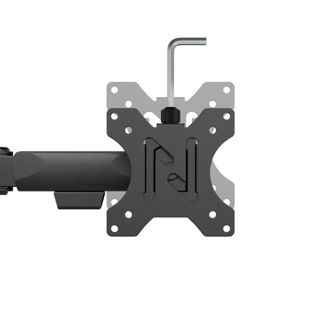 Adjustable dual monitor arm