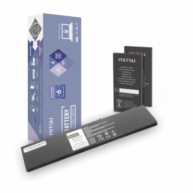 Baterija za Dell E7440 3100mAh(34Wh) 11,1-10,8V