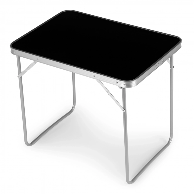 Tourist table folding picnic table top 80x60 cm black