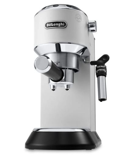 White Manual Espresso Machine