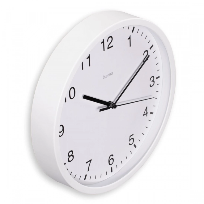 Wall Clock Elba 25cm White