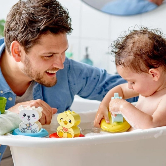 Duplo Bath Fun: Floating Animal Train