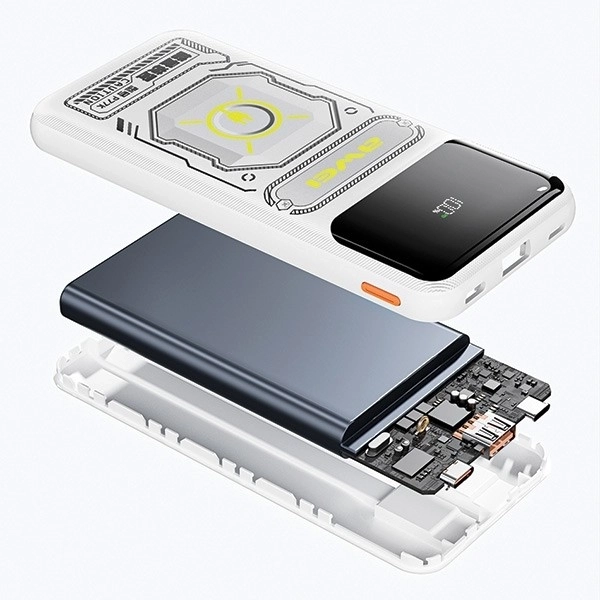 Powerbank AWEI with Built-in Cables