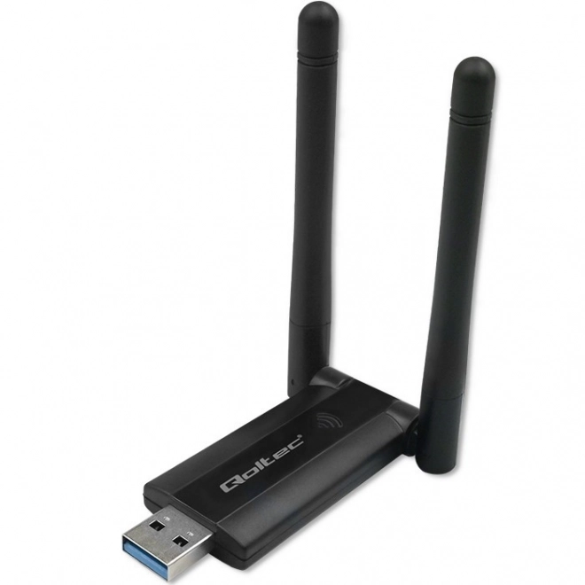 Fast Wireless USB Wi-Fi Adapter DUAL with Antennas