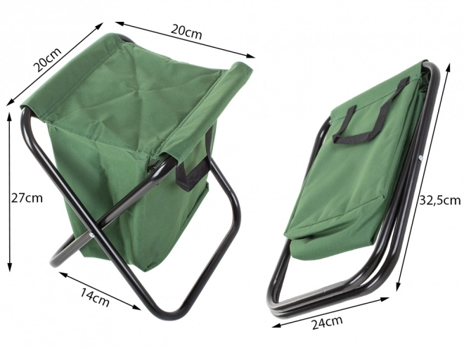Folding Fishing Chair with Storage Bag