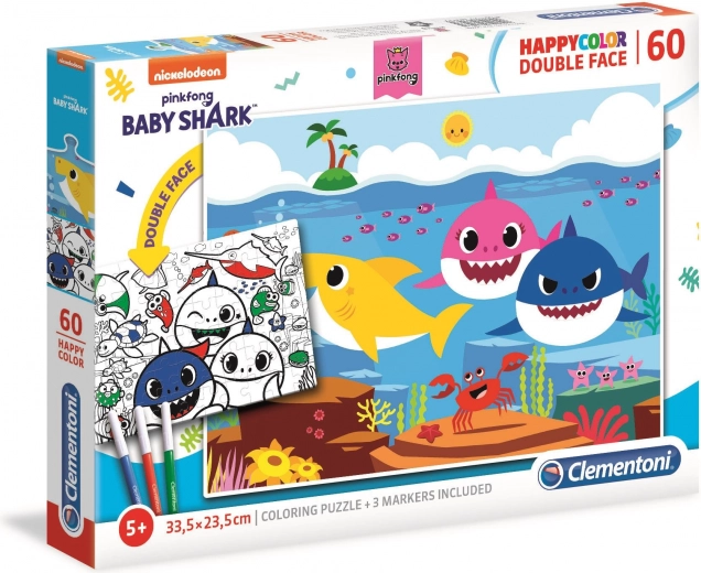 Doppio divertimento: puzzle e pagina da colorare