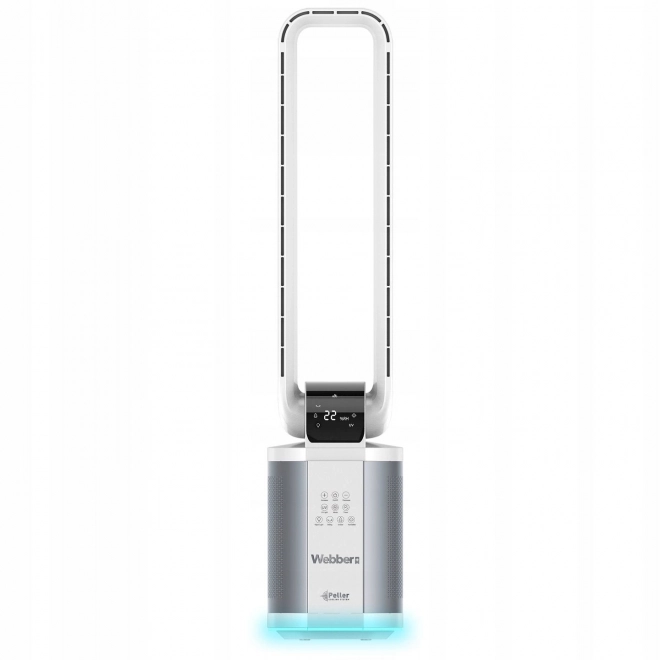 WEBBER WB1820 ventilatore senza pale bianco con umidificatore
