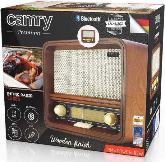 Poslech po svém: FM/AM, Bluetooth i USB