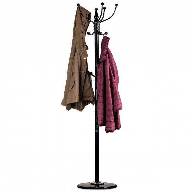ModernHome Black Standing Coat Rack