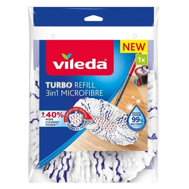 Náhradní vložka do rotačního mopu Turbo 3v1 Microfibre