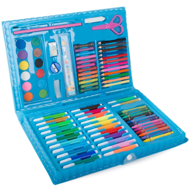 Complete 86-piece set for drawing and painting