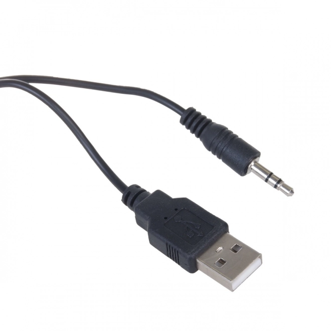 Casse stereo USB 6W nere