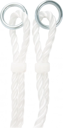 Cordes résistantes avec anneaux métalliques