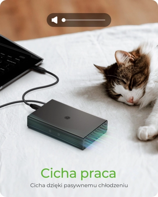 Zewnętrzna obudowa Raid IB-RD2253-C31 dla 2,5 SATA HDD na USB 3.2 Gen 2, RAID 0,1, POJEDYNCZY, DUŻY