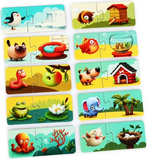 Játékos tanulás: 10 tematikus pár