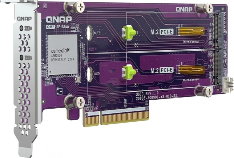 PCIe 3.0 x8 con banda fino a 64 Gb/s