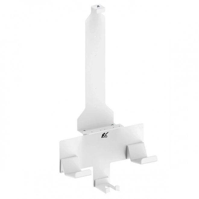 Wall-Mounted Stand for PlayStation 5 White with Controller Holders