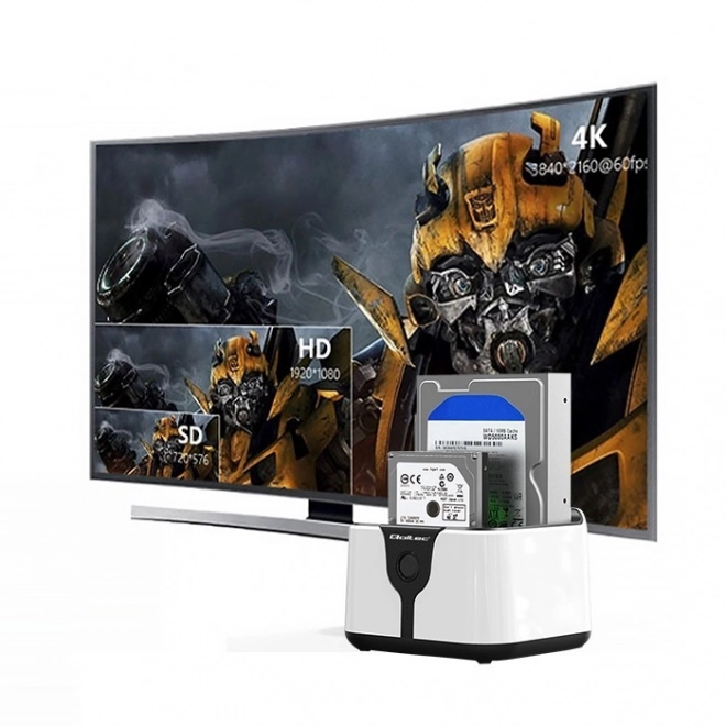SATA III USB 3.0 Docking Station for HDD/SSD with Offline Cloning