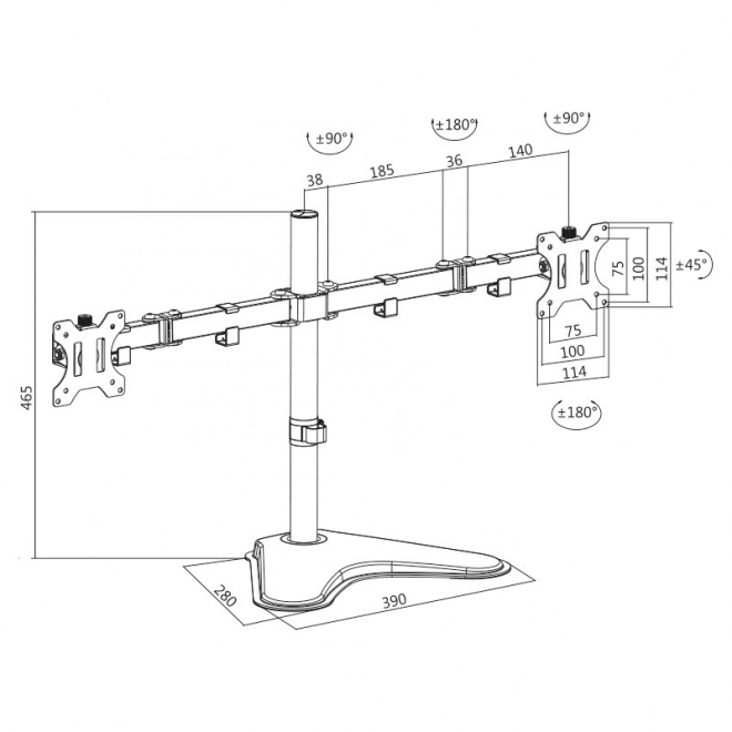 VESA Standard Support