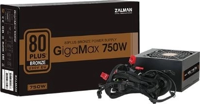 Gigamax Power Supply 750W 80 Plus Bronze