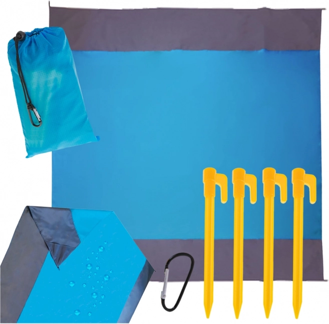 Waterdichte strandmat kampeerdeken 210x200