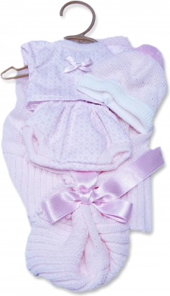 Elegante set a 3 pezzi per bambola