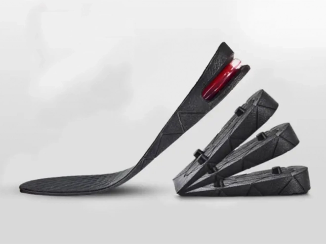 Adjustable Shoe Inserts for Height Increase