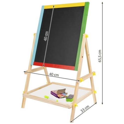 Wooden Double-sided Kids Board Kruzzel