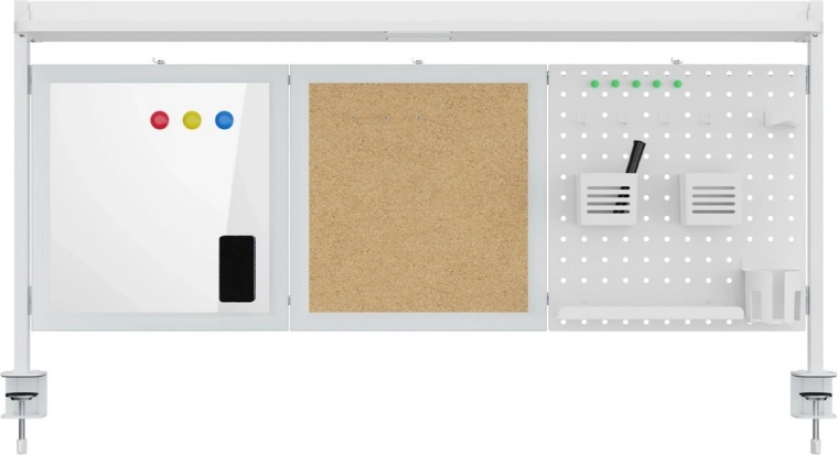 Drei Organisationsflächen für maximale Übersicht