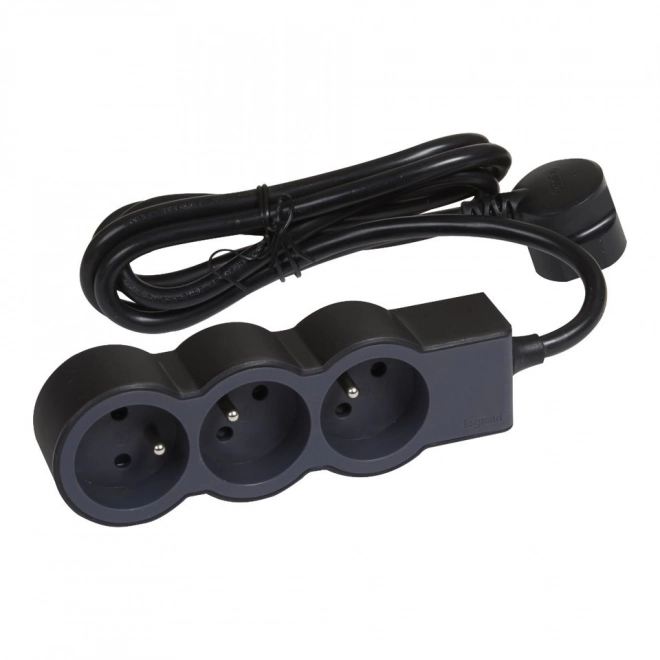 Extension Cord Strip 3 Outlets with Ground 3m