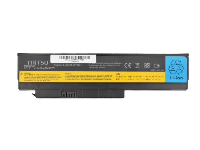 Lenovo X230 Laptop Battery by Mitsu