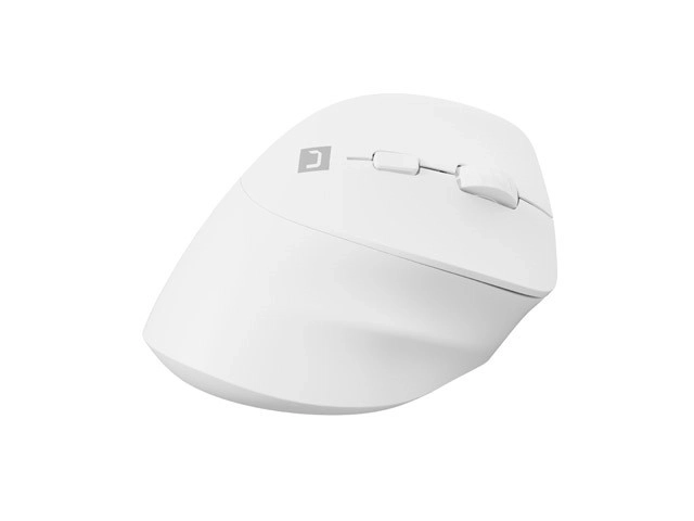 Vertical Wireless Mouse Crake 2 BT 5.2 + 2.4GHz White