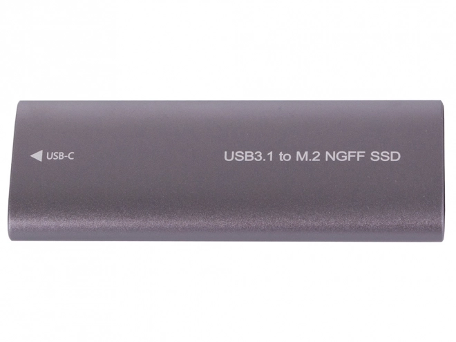 Custodia adattatore disco rigido M.2 SSD NGFF USB 3.1 USB Tipo-C