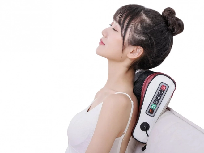 Massaging Pillow for Neck, Back and Thighs