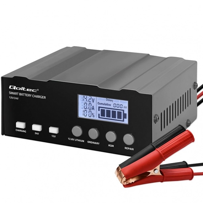Intelligent Microprocessor Battery Charger for AGM GEL LiFePO4