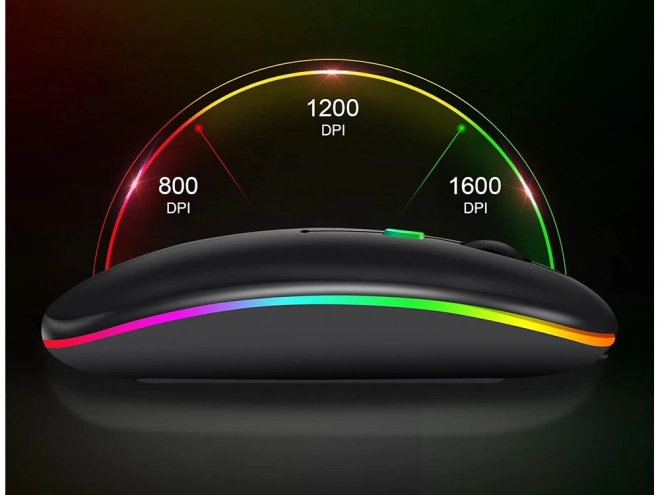Slim Wireless Bluetooth Optical Mouse for PC and Laptops