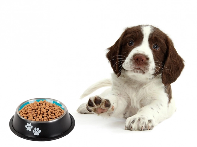 Non-Slip Stainless Steel Dog Bowl 400 ml