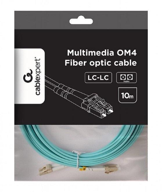 Optical Fiber Multi-Mode Duplex Cable OM4 LC/LC 10m