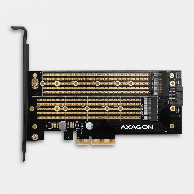 Axagon pcem2-d belső adapter PCIe x4 kártyához