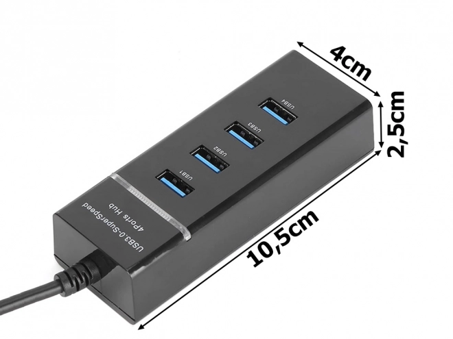 Hub USB 3.0 a 4 porte