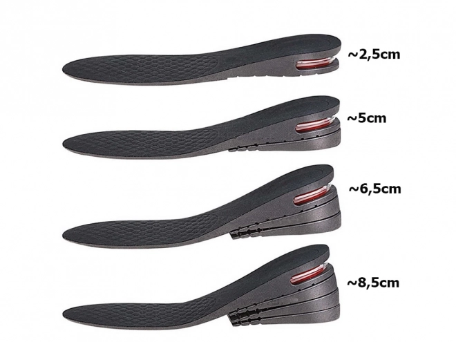 Adjustable Shoe Inserts for Height Increase