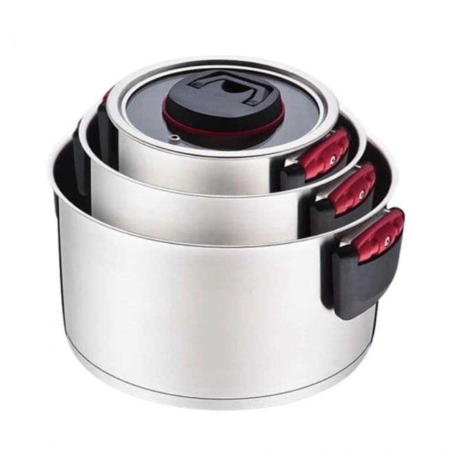Maestro Cookware Set with Foldable Handles