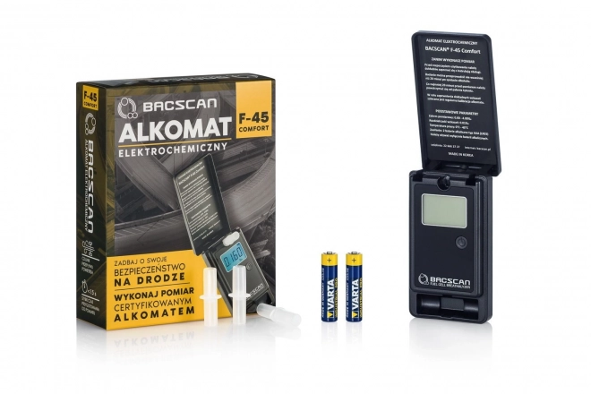 Breathalyzer with Electrochemical Sensor