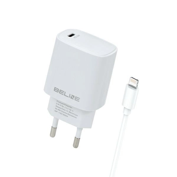 20W síťová nabíječka USB-C + bleskový kabel