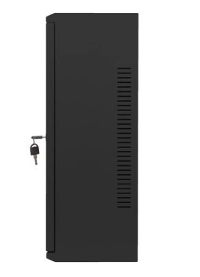 Wall Mounted 19-Inch Rack Cabinet 6U+3U Low Profile Black