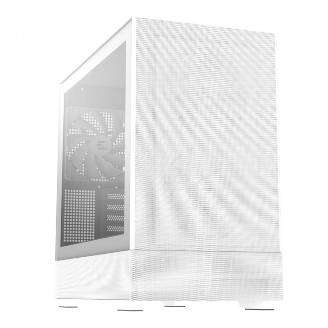 White P30 Air mATX Mini Tower Case with ARGB Fans