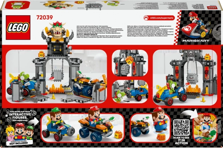 Interaktivni učinki z LEGO Mariem, Luigijem ali Peach