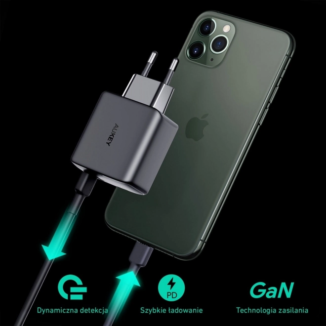 Aukey omnia duo smart compact charger