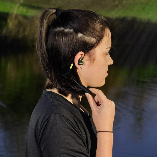 Wireless In-Ear Headphones Freedom Athletics II with Microphone Black